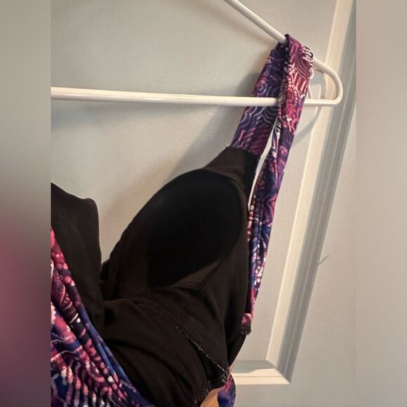 NWT Swimsuit For All Twist Front Maillot One Piece Women Size 10 - Picture 13 of 14